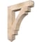 Ekena Millwork Merced Arts & Crafts Smooth Bracket, Douglas Fir, 5 1/2"W x 32"D x 36"H BKT06X32X36MRC03SDF - alternate 1